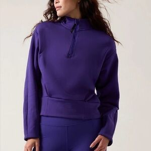 Athleta half zip